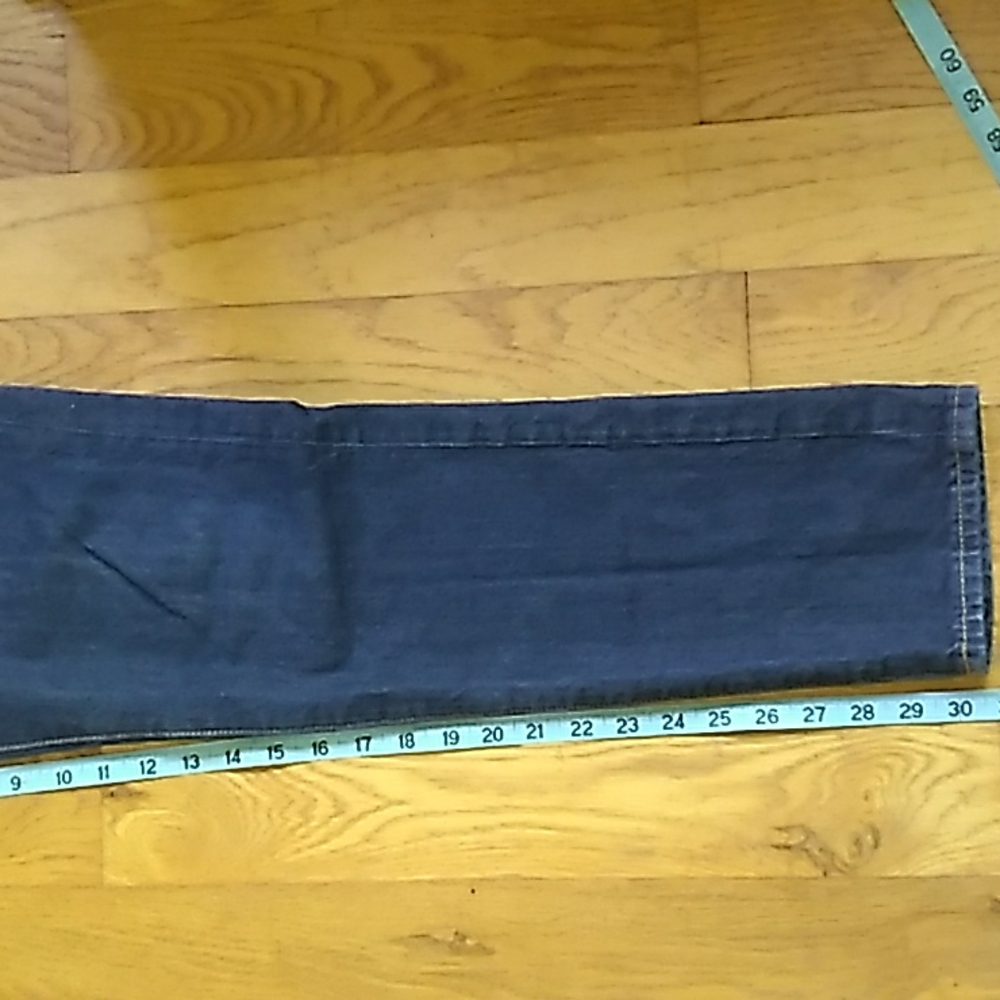H&M Slim Straight Jeans Denim Blue Sz 31 UniSex EPLC - Picture 9 of 15